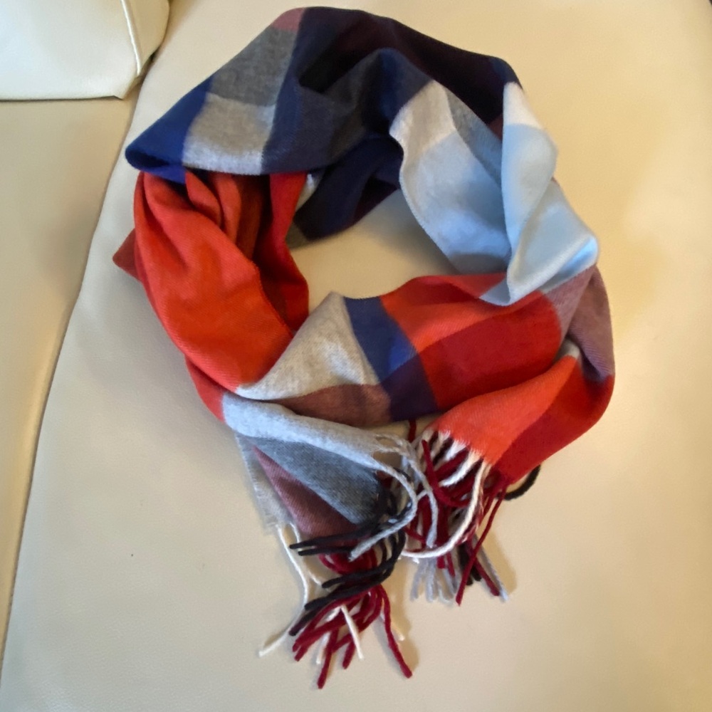 Colourful Ultrasoft Plaid Scarf